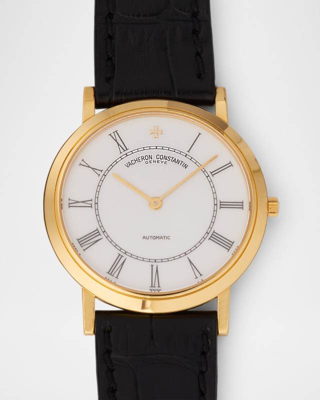 Vacheron Constantin Patrimony Super Flat 18K Yellow Gold 31mm Vintage 1990s Watch